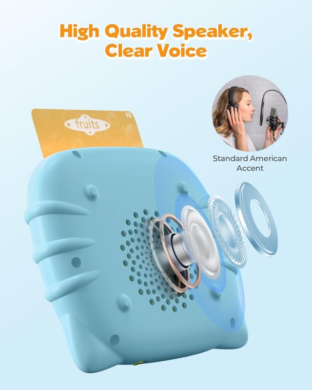 Educational Toys Talking Flash Cards Children's Sensory Learning