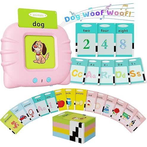 Educational Toys Talking Flash Cards Children's Sensory Learning