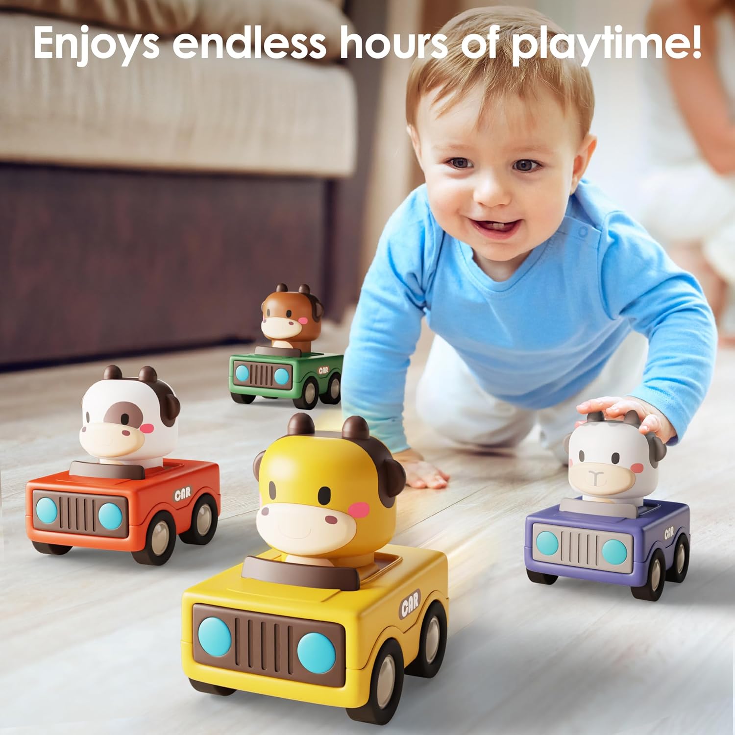 Press to Go Car Toys for Kids Emulational Car Toy