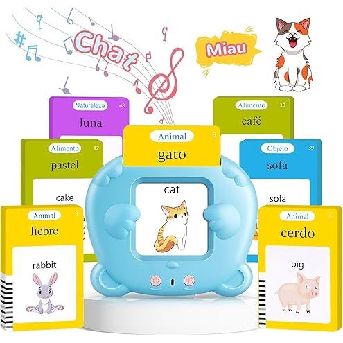 Educational Toys Talking Flash Cards Children's Sensory Learning