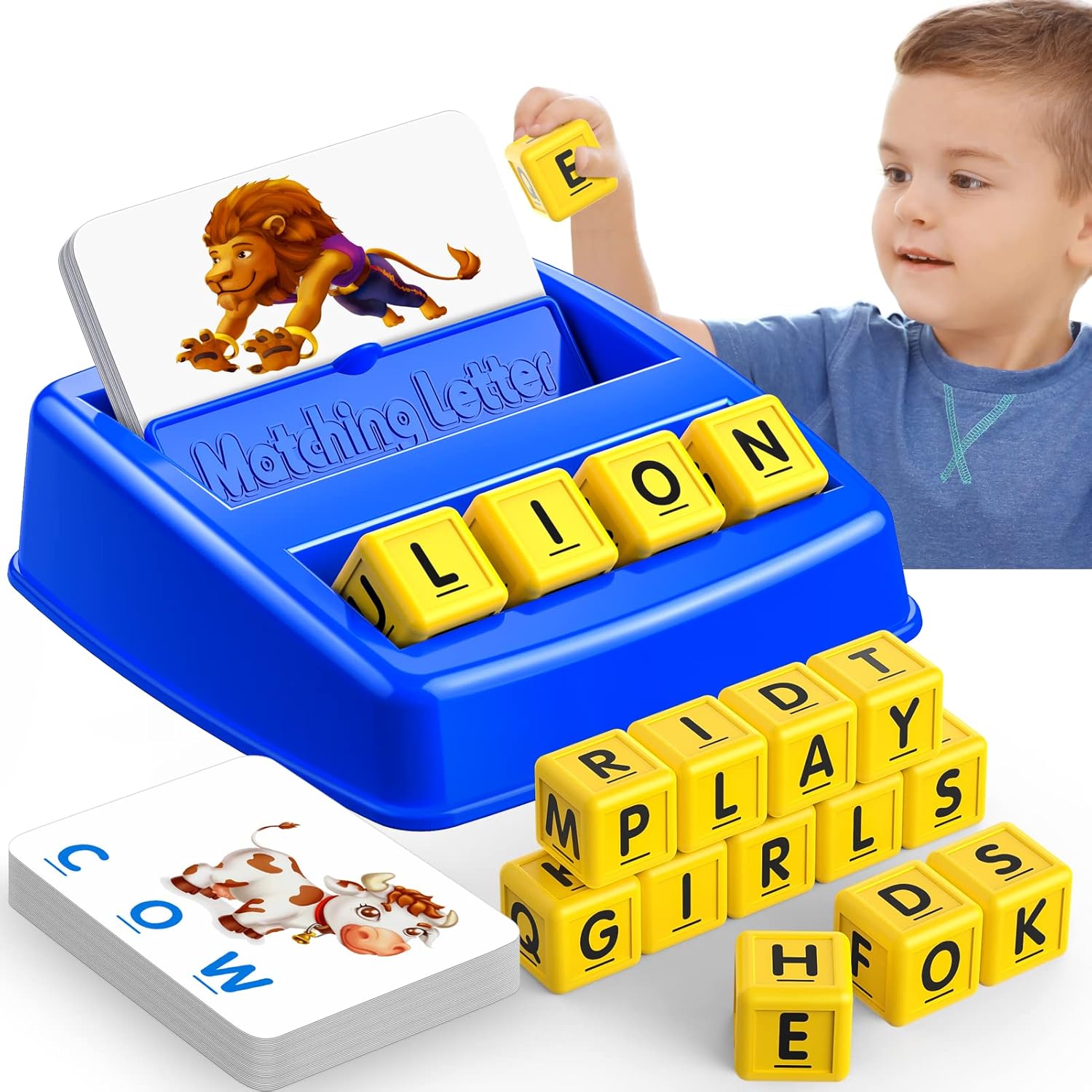 Learning Matching Letter Games Educational Toys for Kids