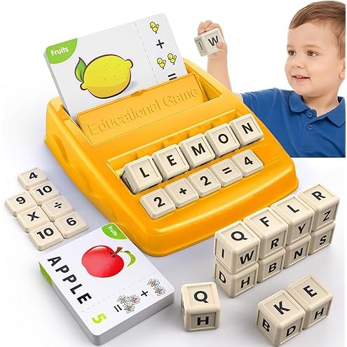 Learning Matching Letter Games Educational Toys for Kids