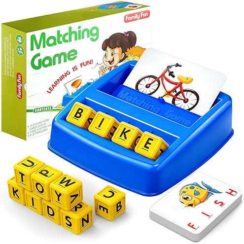 Learning Matching Letter Games Educational Toys for Kids