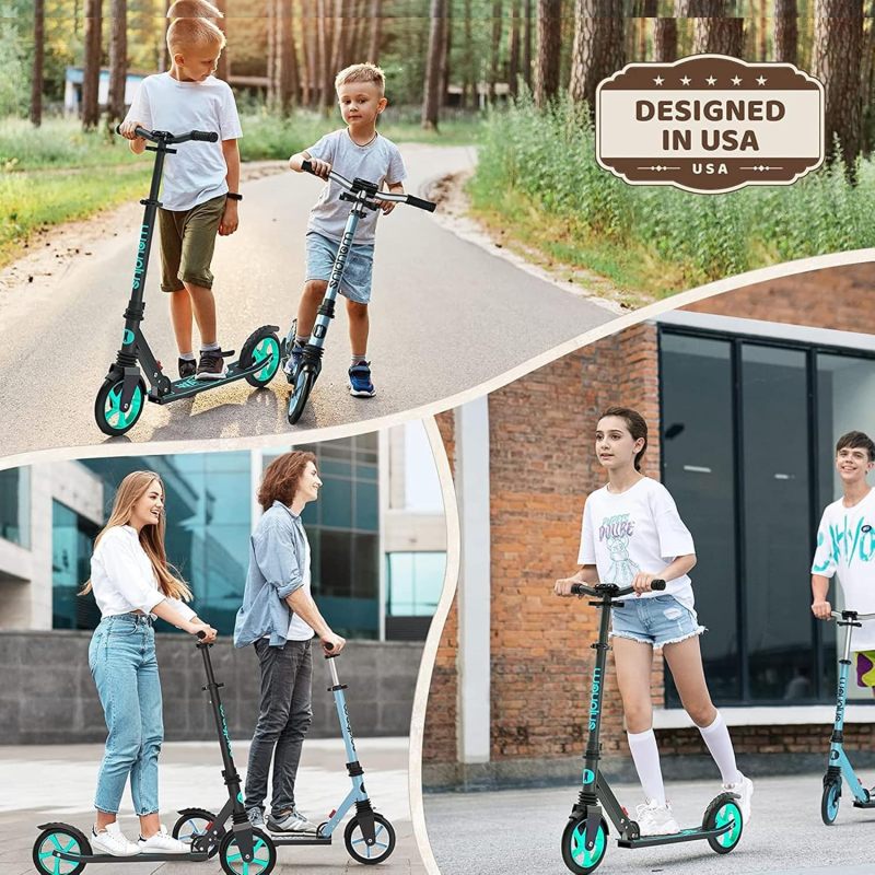 Children's Scooter ABS Plastic for Teens and Adult Foldable