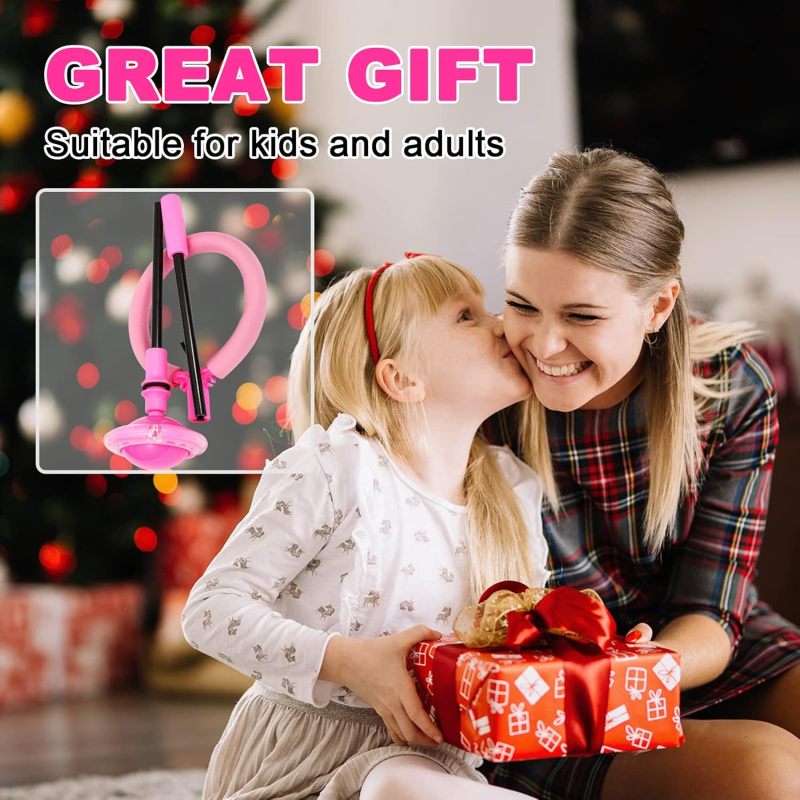 Skip Ball Portable Foldable Colorful Flash Wheel Swing Ball