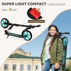 Children's Scooter ABS Plastic for Teens and Adult Foldable
