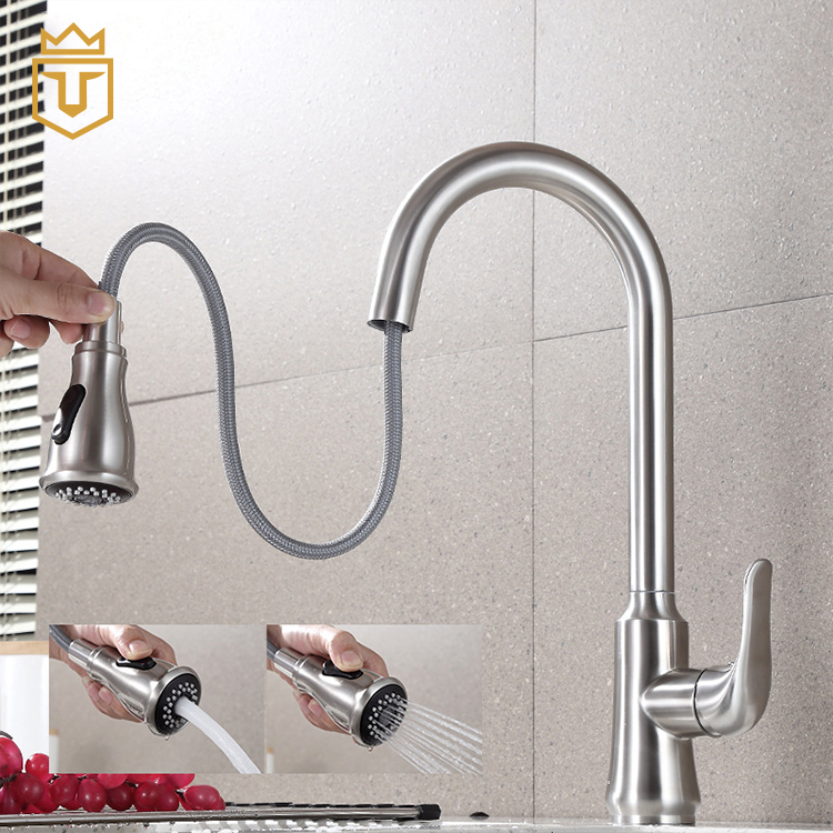 Premium SS Kitchen Pull Down Faucet