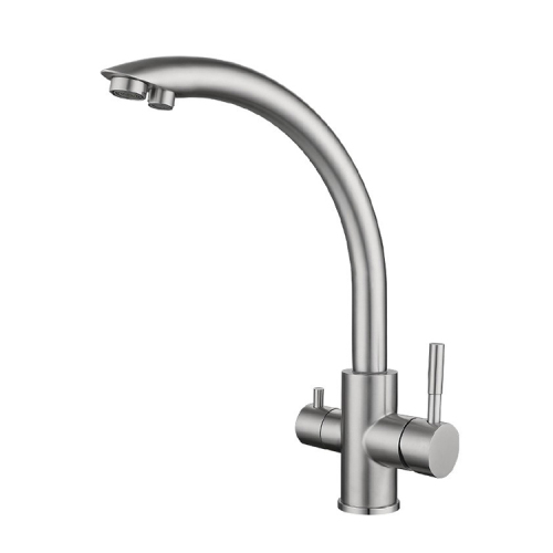 Stainless Steel 3 in 1 Kitchen Faucet