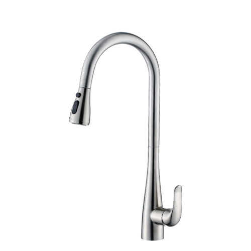 Stream Spray SS Kitchen Faucet with Sprayer