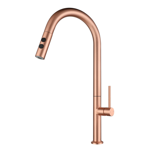 Luxury Rose Gold Kitchen Faucet