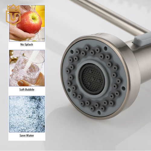 SS Industrial Kitchen Faucet Pull Down