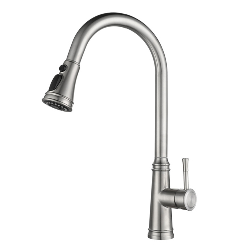 Pull Down Industrial Kitchen Faucet