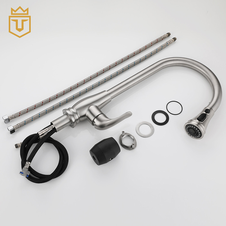 Single Handle SUS304 Kitchen Faucet