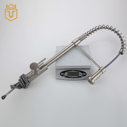 SS Commercial Spring Kitchen Faucet