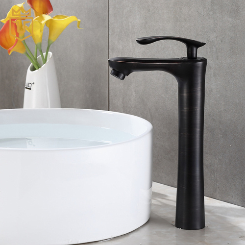 Vessel Tall ORB Wash Basin Faucet