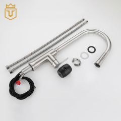 High Arch Pull Down Kitchen Taps
