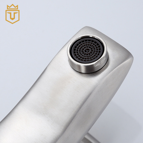 304 Stainless Steel Single Handle Basin Faucet