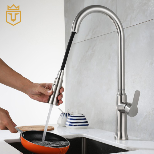 High Arch Pull Down Kitchen Taps