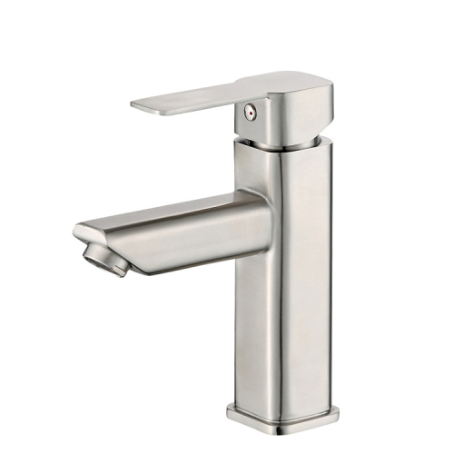 304 SS Round Square Basin Water Tap