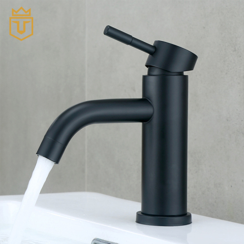 SUS304 Black Basin Faucet