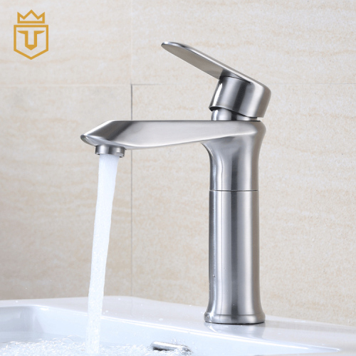 Deck Mount Lift Up and Down Water Basin Faucet