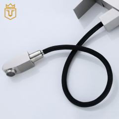 Hot Cold Water Mixer Bathroom Pull Out Basin Faucet