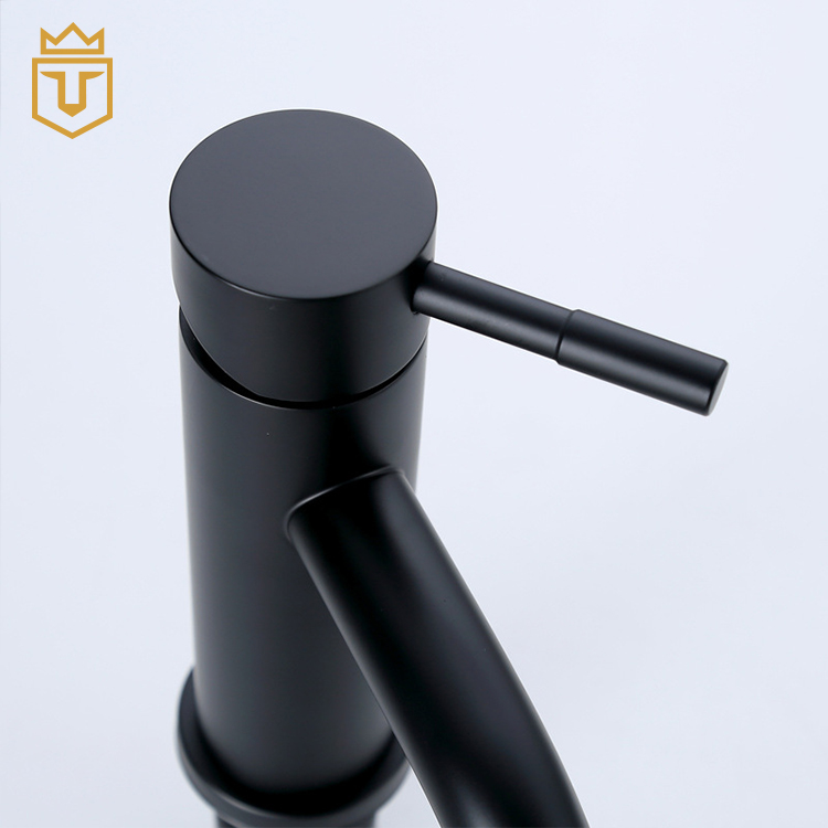 SUS304 Black Basin Faucet