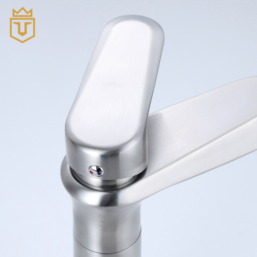 Deck Mount Lift Up and Down Water Basin Faucet