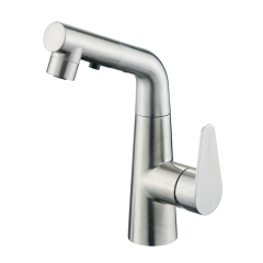 Stream Spray Pull Out 304 Wash Basin Faucet
