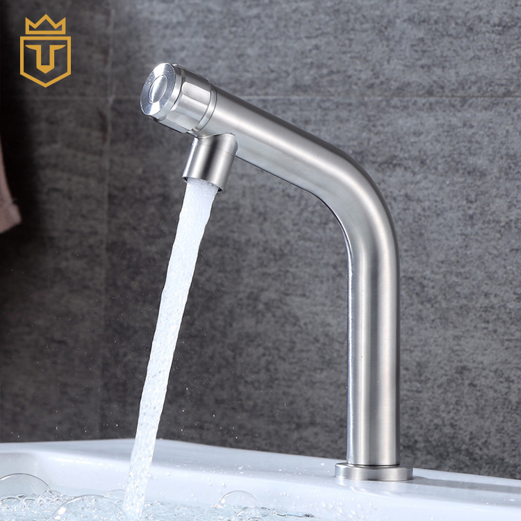 SS Bathroom Sink Basin Faucet Modern