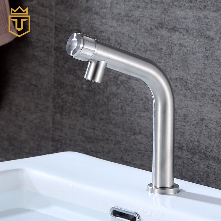 SS Bathroom Sink Basin Faucet Modern