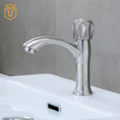 Basin Round Handle Bathroom Basin Tap