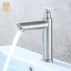Basin Single Lever SS Cold Tap