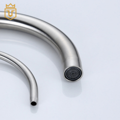 Brushed Stainless Steel 304 Kitchen Faucets Two Handle