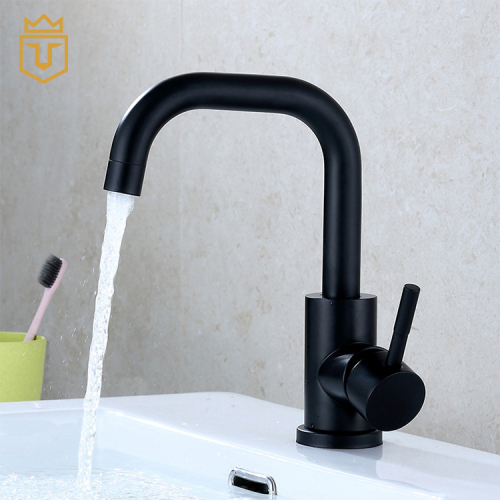 304 Bathroom Sink Faucet Black