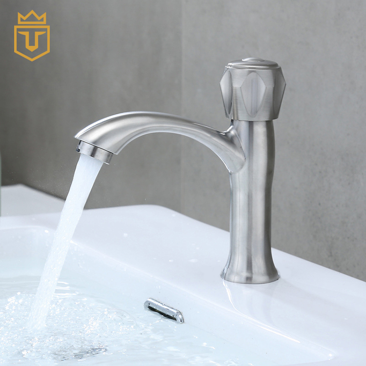 Basin Round Handle Bathroom Basin Tap