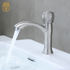 Basin Round Handle Bathroom Basin Tap