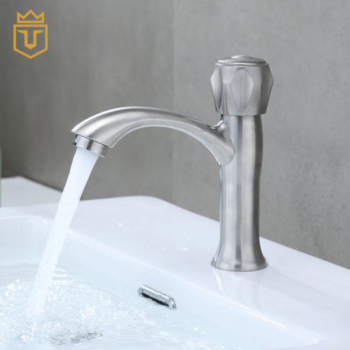 Basin Round Handle Bathroom Basin Tap