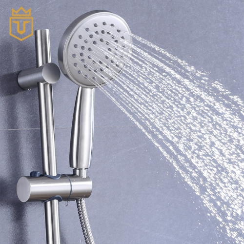 SS Bathroom Shower Head Set