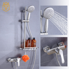 SS Bathroom Shower Head Set