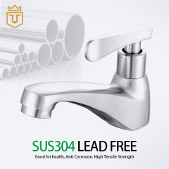 304 Bathroom Basin Sink Cold Water Wash Basin Tap