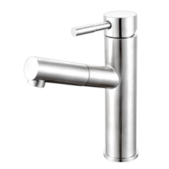 Bathroom Pull Out Basin Mixer Faucet