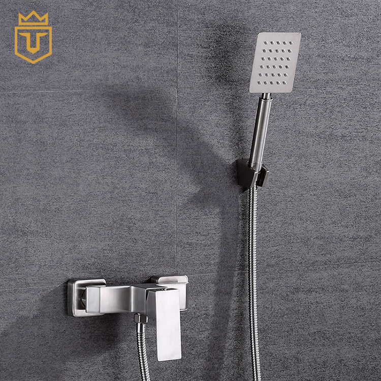 Stainless Steel 304 Square Hand Shower Set