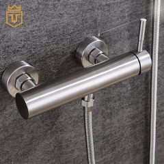 Handy Round Bathroom Shower Mixer Set