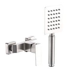 Stainless Steel 304 Square Hand Shower Set