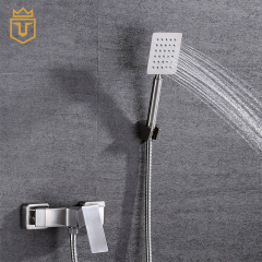 Stainless Steel 304 Square Hand Shower Set