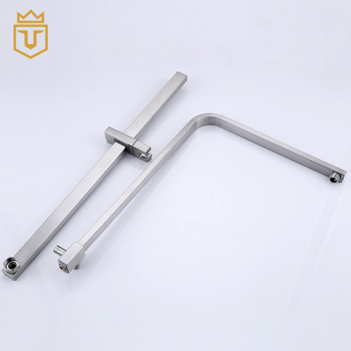 304 SS Bathroom Square Shower and Mixer Set