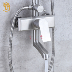 Shower Room Stainless Steel Shower Bath Set