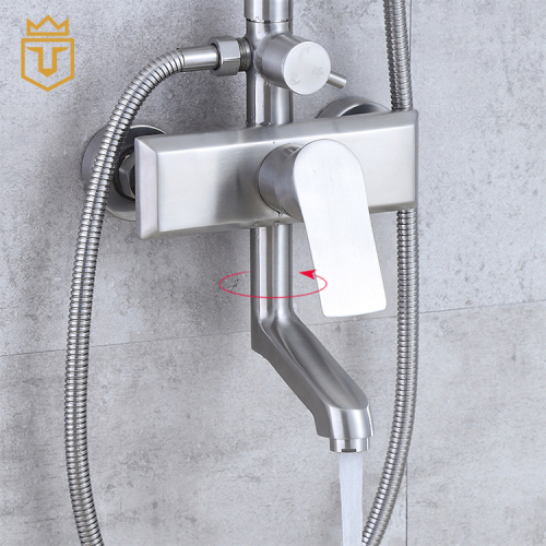 Shower Room Stainless Steel Shower Bath Set