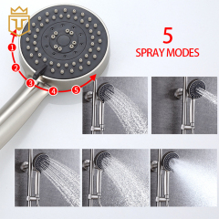 SS Multi-Function Rain Shower Set with Shelf